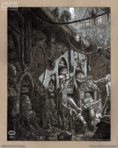 Picture of The Grand Bazaar page 2 of Ertha VanDanlia by Christopher Burdett