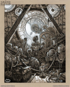Picture of The Grand Bazaar page 4 of Ertha VanDanlia by Christopher Burdett